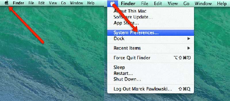 تغییر زبان کیبورد در مک بوک